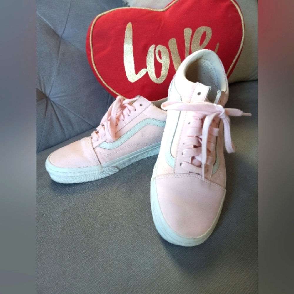 Vans original pink sneakers